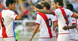 Larrivey se estrena como goleador con el Rayo Vallecano