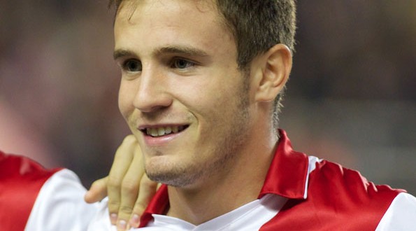 Saúl, MVP del Rayo Vallecano en Balaídos